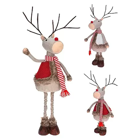 Decoratief figuur Rendier uitschuifbaar