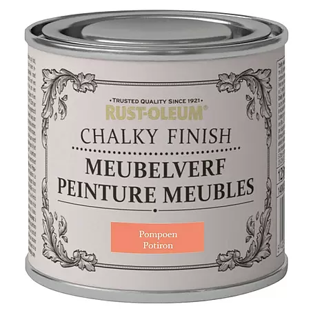 Rust-Oleum Chalky Finish Krijtverf voor meubels Pompoen