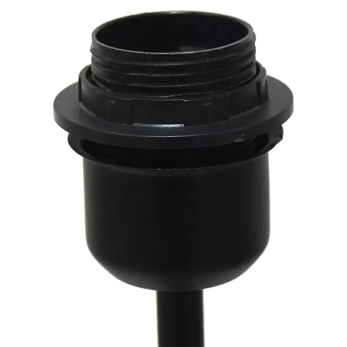 Tween Light Tischleuchte Velvet - 60 W, Petrol/Schwarz, E27 - Detailaufnahme