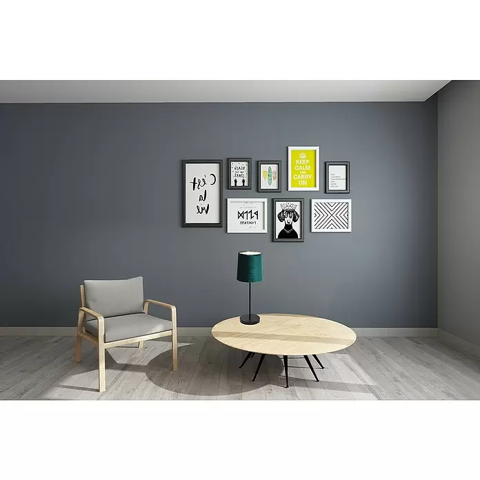 Tween Light Tischleuchte Velvet - 60 W, Petrol/Schwarz, E27 - Stimmungsaufnahme