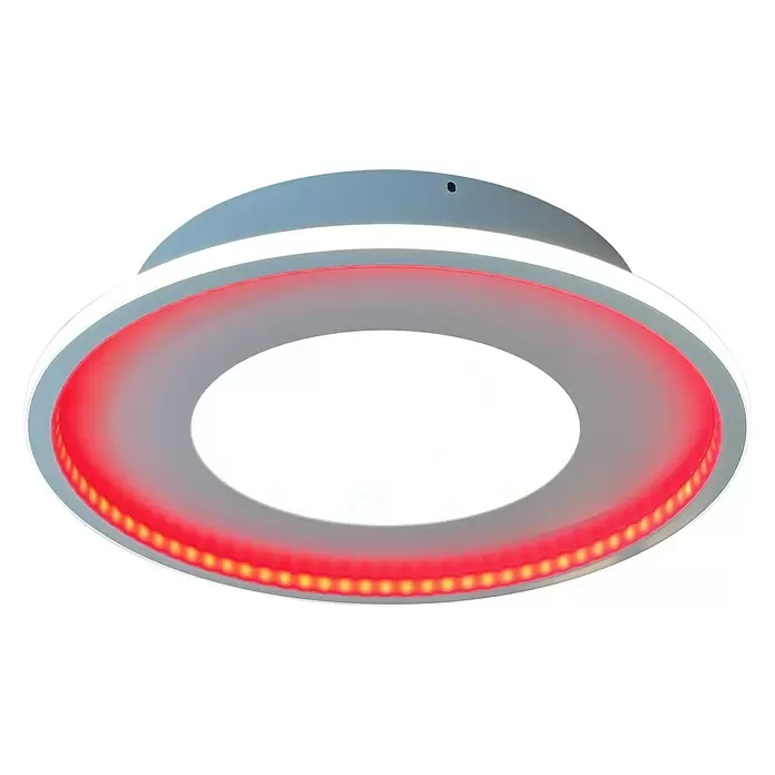 Lavida LED-Deckenleuchte rund Rovigo - Ø x H: 450 mm x 9,6 cm - Ansicht von unten