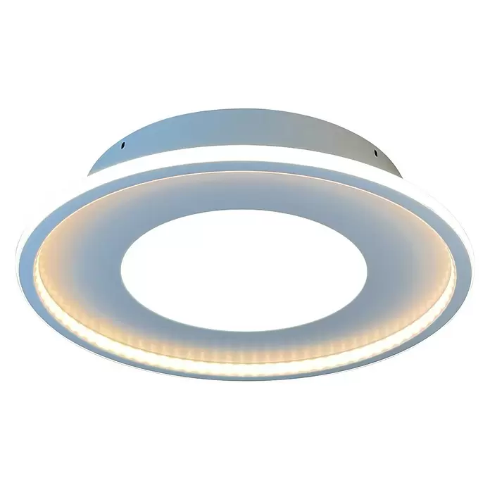 Lavida LED-Deckenleuchte rund Rovigo - Ø x H: 450 mm x 9,6 cm - Ansicht von unten