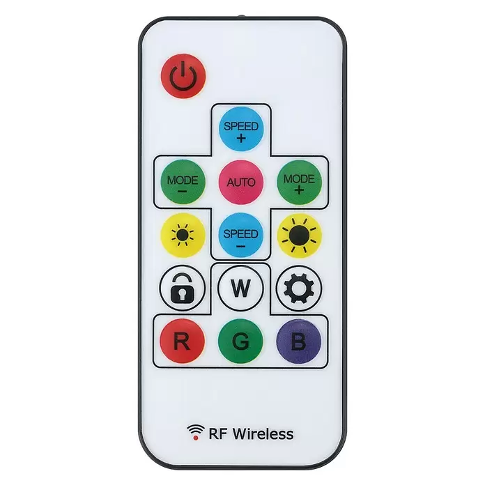 Tween Light LED-Stehleuchte Anzio - 19 W, Höhe: 140 cm, Weiß, RGB - Draufsicht