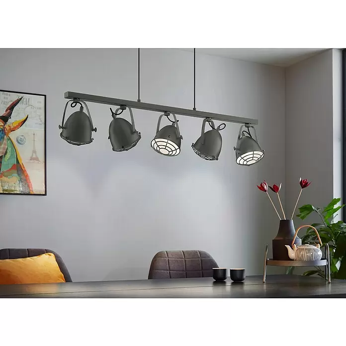 Lavida Pendelleuchte Spot - Höhe: 110 cm - Stimmungsaufnahme