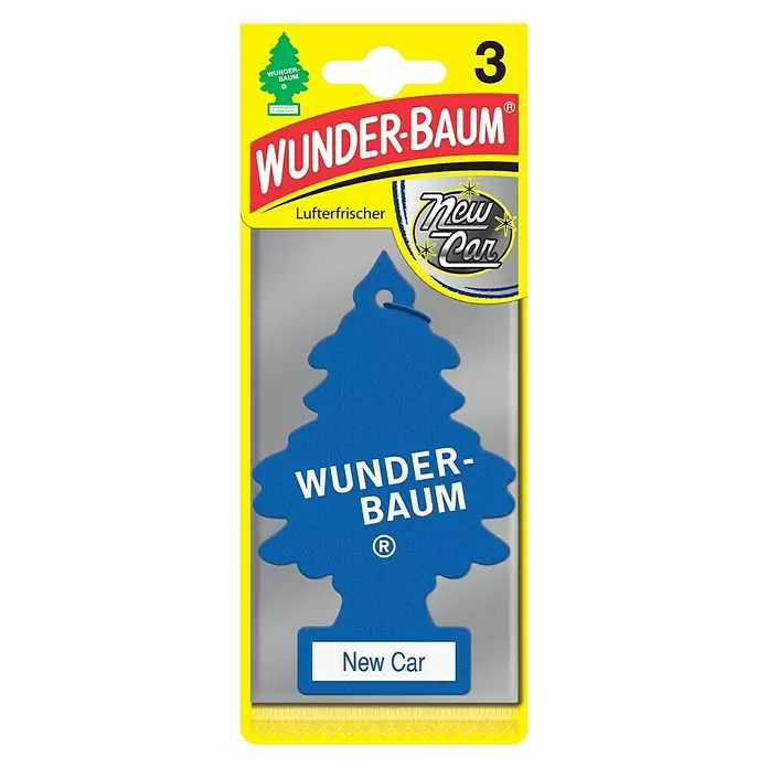 Wunderbaum Lufterfrischer - New Car - Vorderansicht