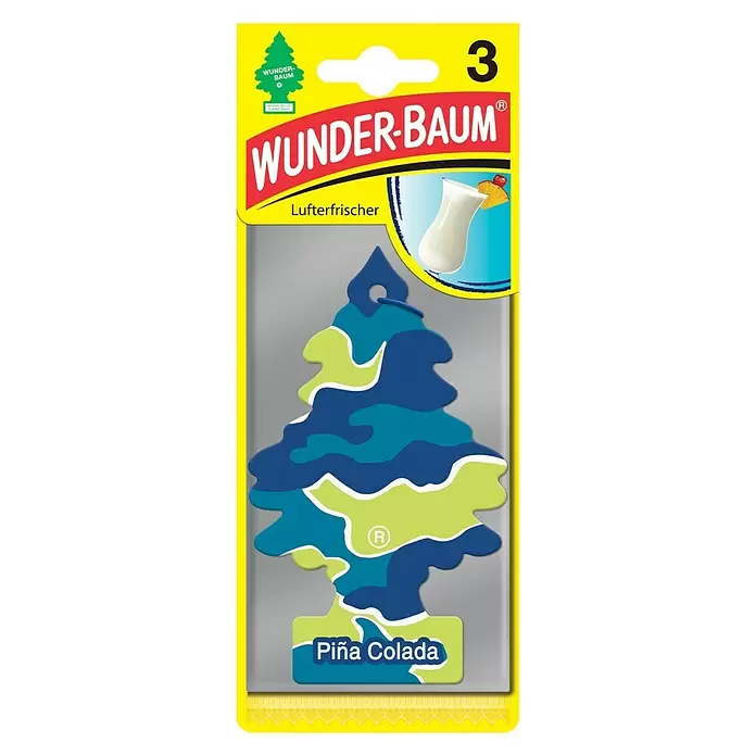 Wunderbaum Lufterfrischer - Pina Colada - Vorderansicht