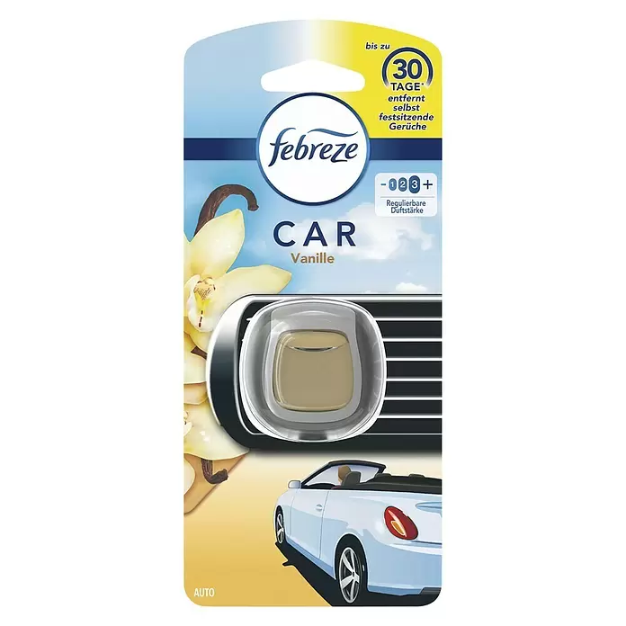Lufterfrischer Febreze Car - Vanille - Vorderansicht