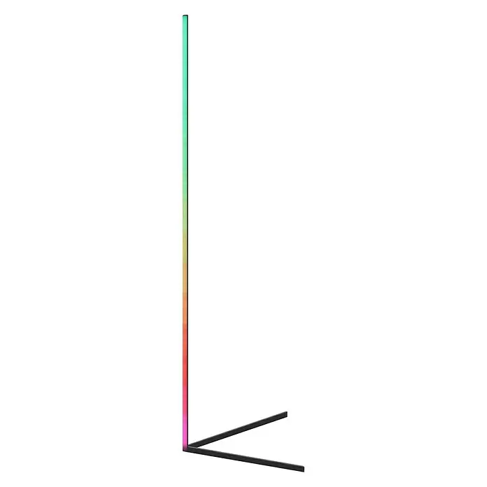Tween Light LED-Stehleuchte Anzio - 19 W, Höhe: 140 cm, Schwarz, RGB - Diagonale Ansicht