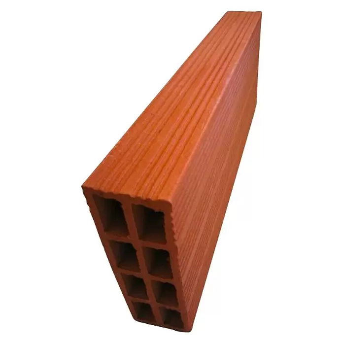 BHS Cataluña Ladrillo Machetón - 20 x 50 cm, Rojo - Vista angular