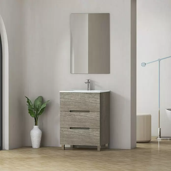 Mueble de lavabo Lanza - L x An x Al: 38,6 x 60 x 83,3 cm, Nebraska - Foto ambiente