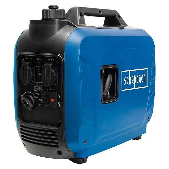 Scheppach Inverterski generator struje SG 2500i - 2.000 W, Spremnik goriva: 4,1 l, 3 KS - Dijagonalni pogled