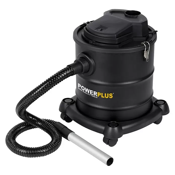PowerPlus Aspirador para ceniza POWX308 - 1.200 W, 20 l - Vista angular