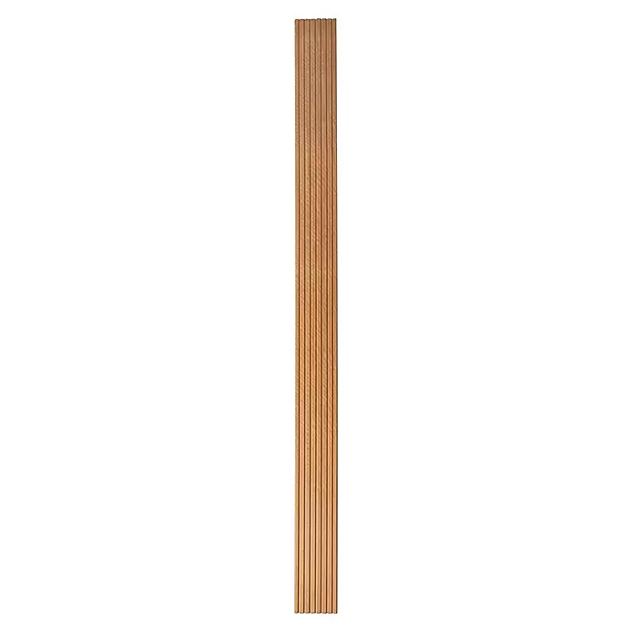 Terrassendiele Premium/Select - 200 x 14,5 x 2,5 cm, Bangkirai - Draufsicht