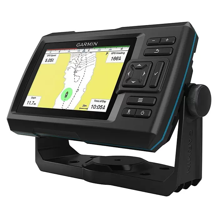 Garmin Fishfinder Striker Vivid 5cv - Geber: GT20 Geber, Bildschirmtyp: WVGA-Farbdisplay - Diagonale Ansicht