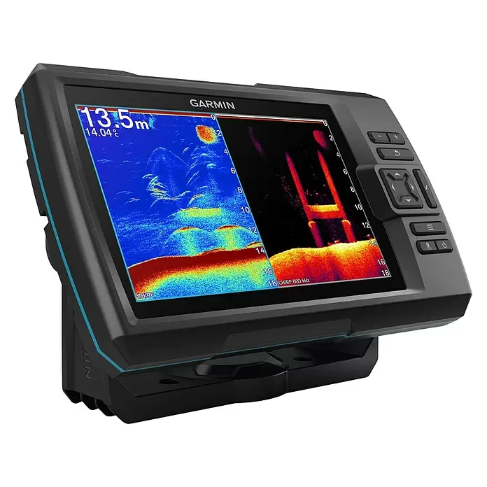 Garmin Fishfinder Striker Vivid 7cv - Geber: GT20 Geber, Bildschirmtyp: WVGA-Farbdisplay - Diagonale Ansicht