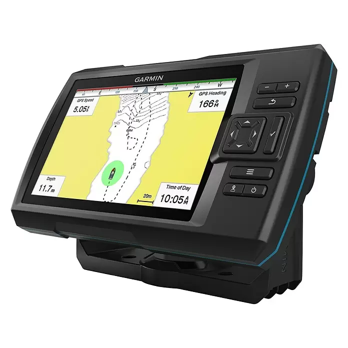 Garmin Fishfinder Striker Vivid 7sv - Geber: GT52 Geber, Bildschirmtyp: WVGA-Farbdisplay - Diagonale Ansicht