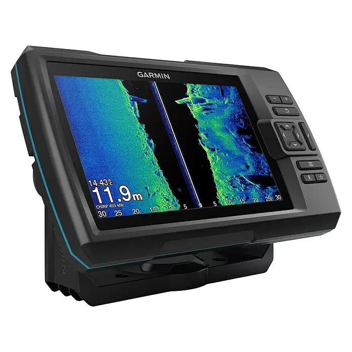 Garmin Fishfinder Striker Vivid 7sv - Geber: GT52 Geber, Bildschirmtyp: WVGA-Farbdisplay - Diagonale Ansicht