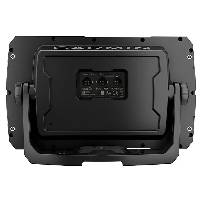 Garmin Fishfinder Striker Vivid 7sv - Geber: GT52 Geber, Bildschirmtyp: WVGA-Farbdisplay - Rückansicht