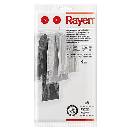 Rayen  Bolsa para ropa con antipolilla