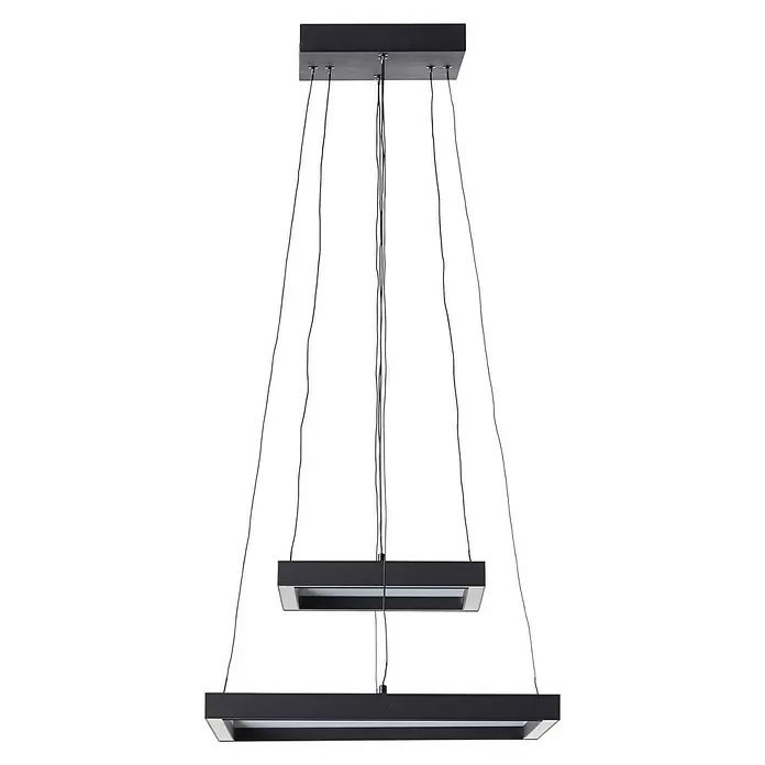 Brilliant LED-Pendelleuchte Icarus - L x B x H: 180 x 50 x 50 cm, RGB - Vorderansicht