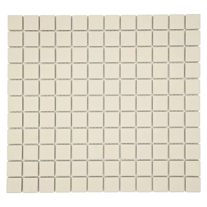 Mozaïektegel vierkant AT 518 - 33 x 30,2 cm, Beige, Mat - Bovenaanzicht