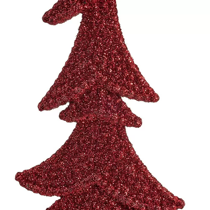 Adornos del árbol de Navidad surtido - Rojo, Plástico, 1 ud. - Primer plano