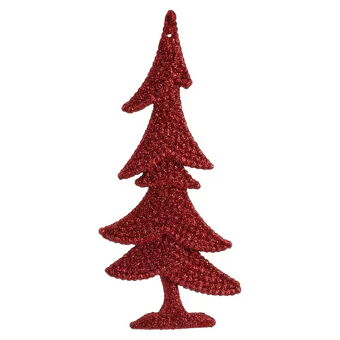 Adornos del árbol de Navidad surtido - Rojo, Plástico, 1 ud. - Vista frontal