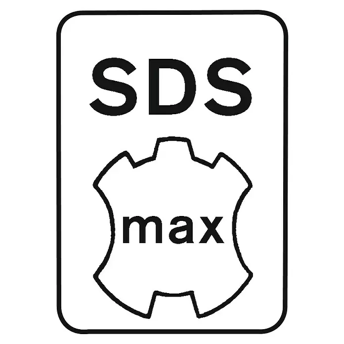 Bosch Professional Broca para hormigón SDS-MAX -4 - Diámetro: 25 mm, Largo: 520 mm - Dibujo técnico