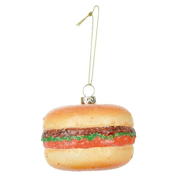 Kerstboomversiering - 10 cm, Meerkleurig, Kunststof, 1 stk. - Vooraanzicht