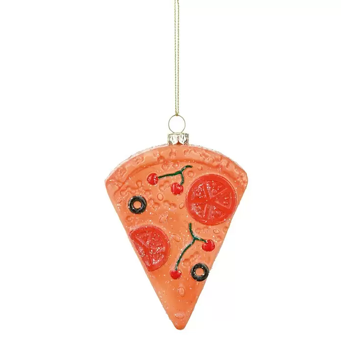 Kerstboomversiering - 10 cm, Meerkleurig, Kunststof, 1 stk. - Vooraanzicht