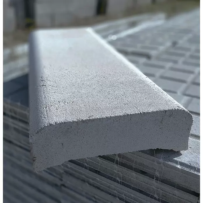 BHS Cataluña Cubremuros Jaen - 50 x 15 x 6 cm, Gris, Hormigón - Foto ambiente