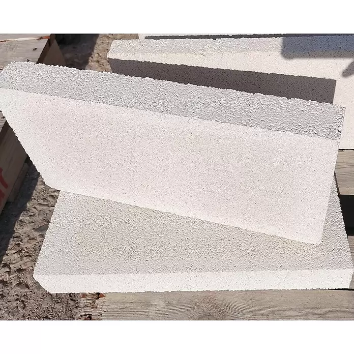 BHS Cataluña Pavimento plaqueta lisa - 50 x 20 cm, Blanco - Foto ambiente