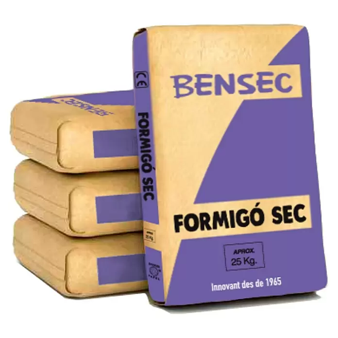 BHS Cataluña Hormigón seco HS-30 - 25 kg, Gris - Vista angular