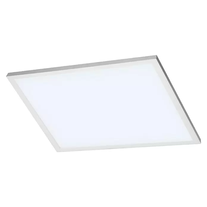 Lavida LED-Panel IP44 - L x B x H: 59,5 x 59,5 x 6 cm - Diagonale Ansicht