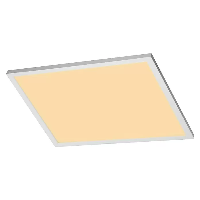 Lavida LED-Panel IP44 - L x B x H: 59,5 x 59,5 x 6 cm - Diagonale Ansicht