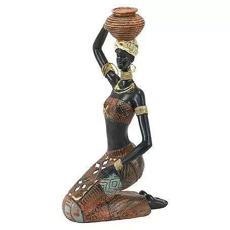 Dekofigur Afrikanische Dame