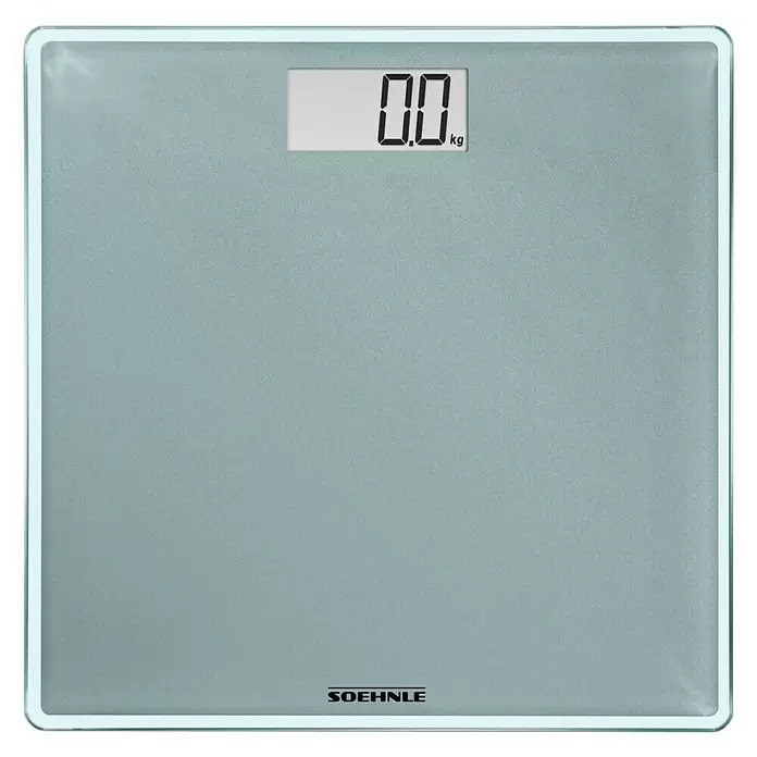 Báscula digital Style Sense Compact 300 - Digital, Carga soportada: 180 kg, Plata - Vista frontal