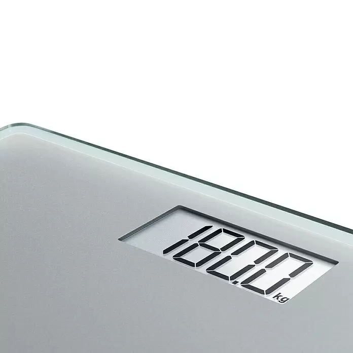 Báscula digital Style Sense Compact 300 - Digital, Carga soportada: 180 kg, Plata - Primer plano