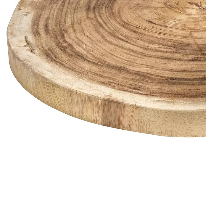 Baumscheibe - Suar, Unbehandelt, Durchmesser: 45 cm - 60 cm - Detailaufnahme