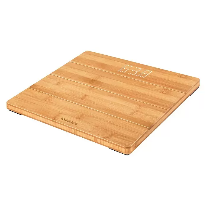 Báscula digital Style Sense Bamboo Magic - Digital, Carga soportada: 180 kg - Vista angular