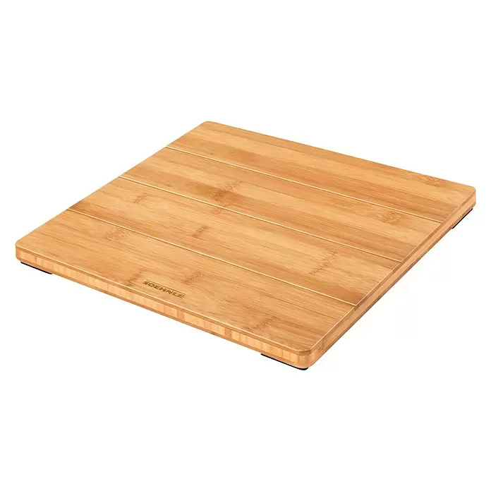 Báscula digital Style Sense Bamboo Magic - Digital, Carga soportada: 180 kg - Vista angular