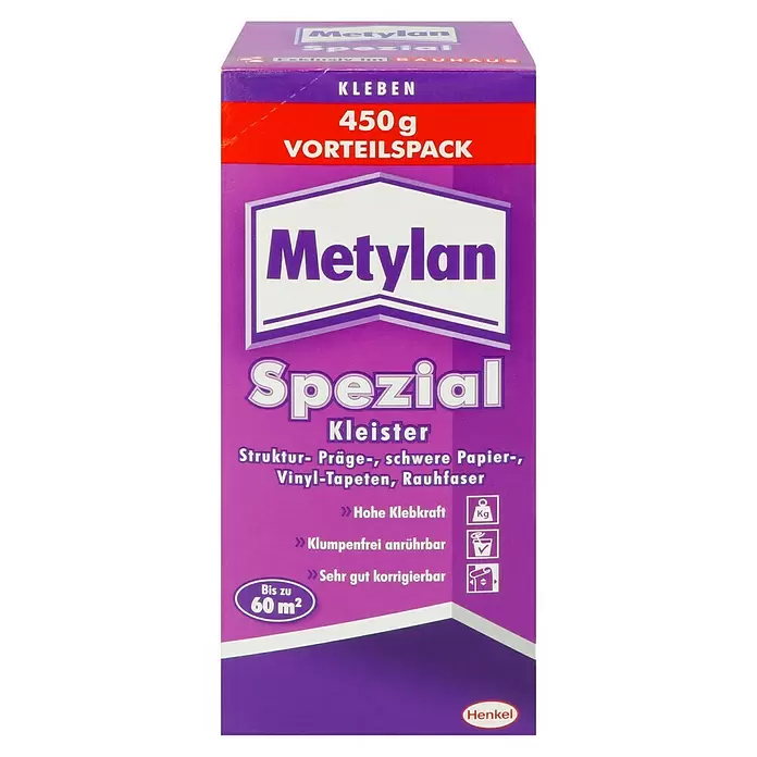 Metylan Spezialkleister - 450 g - Vorderansicht