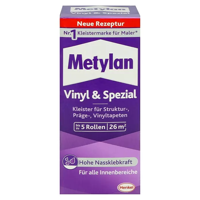 Metylan Tapetenkleister Vinyl & Spezial - 180 g - Vorderansicht