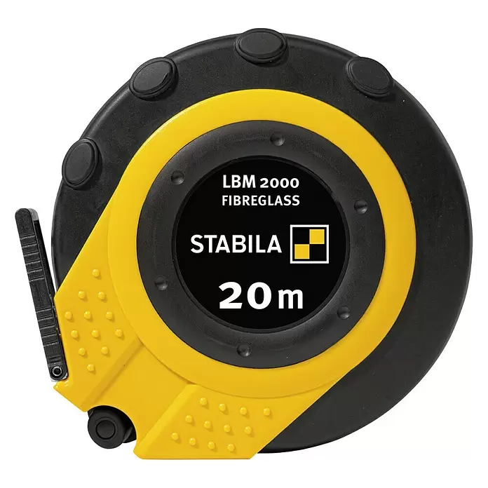 Stabila Kapselmaßband LBM 2000 Fibreglass - 20 m - Draufsicht