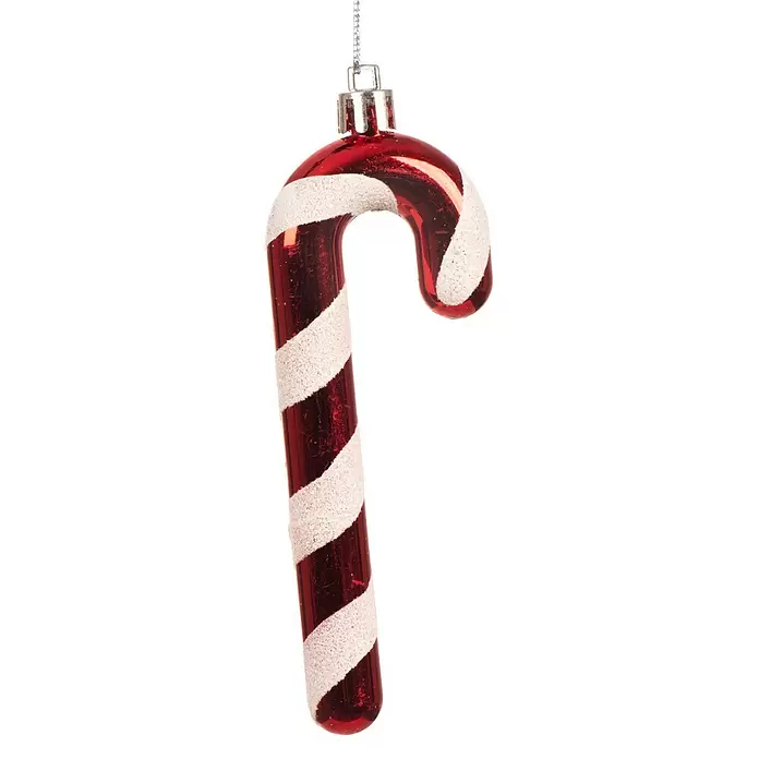 Bolas de Navidad mini - Altura: 60 cm, Rojo - Vista frontal