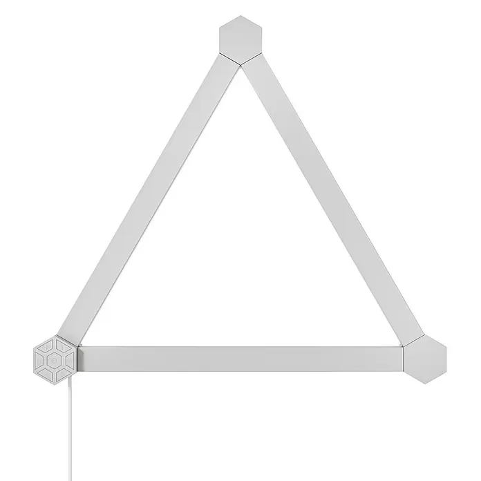 Nanoleaf LED-Lichtleiste Lines Erweiterung 3er - 2 W, Weiß, Länge: 27,85 cm, RGBW - Vorderansicht