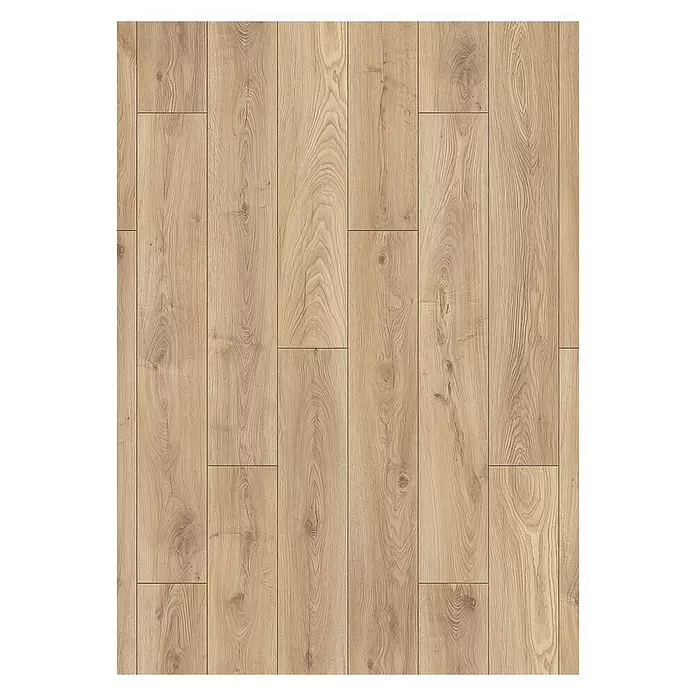 LOGOCLIC Ambienta Laminat Honig Eiche - 192 x 1.285 x 10 mm, Landhausdiele - Draufsicht