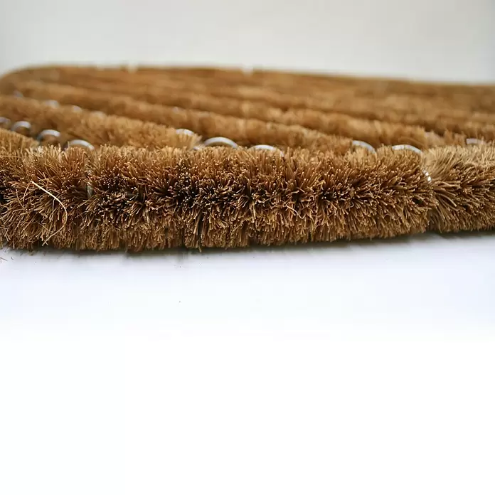 Astra Coco Kokosdrahtmatte Brush - Standard, Braun, 40 x 60 cm - Detailaufnahme