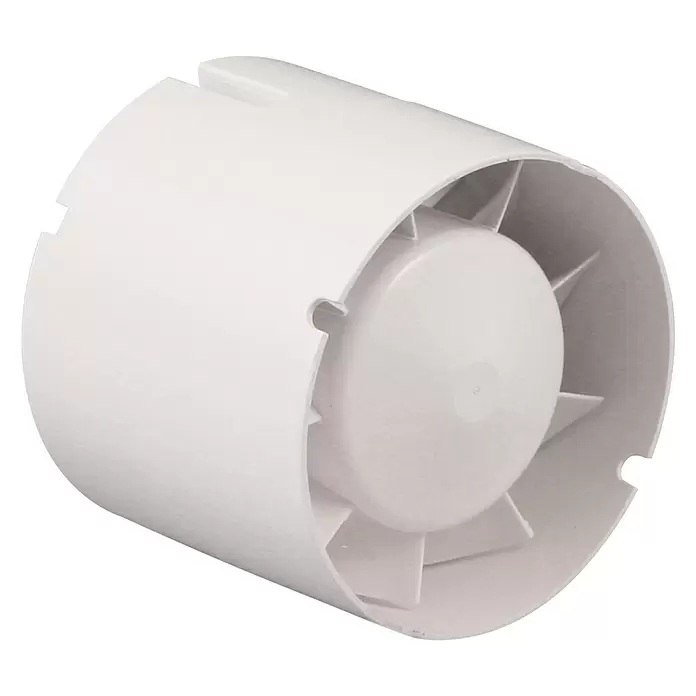 Nedco Buisventilator VKO 100 - Diameter: 100 mm, Wit - Diagonaal zicht