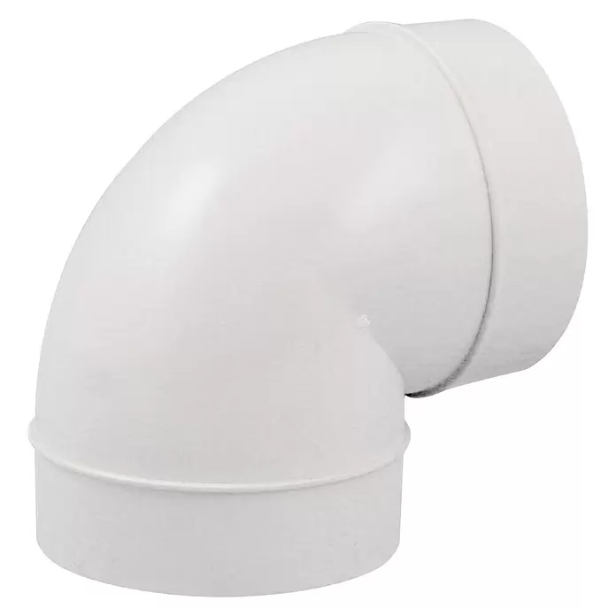 Nedco Bocht - Diameter: 150 mm, 90 ° - Diagonaal zicht